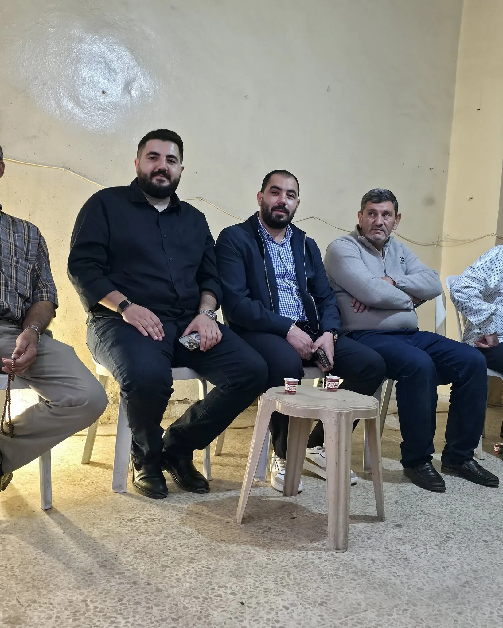 بركات مشاركاً حفل زفاف الشاب بشار الضناوي — صورة 1
